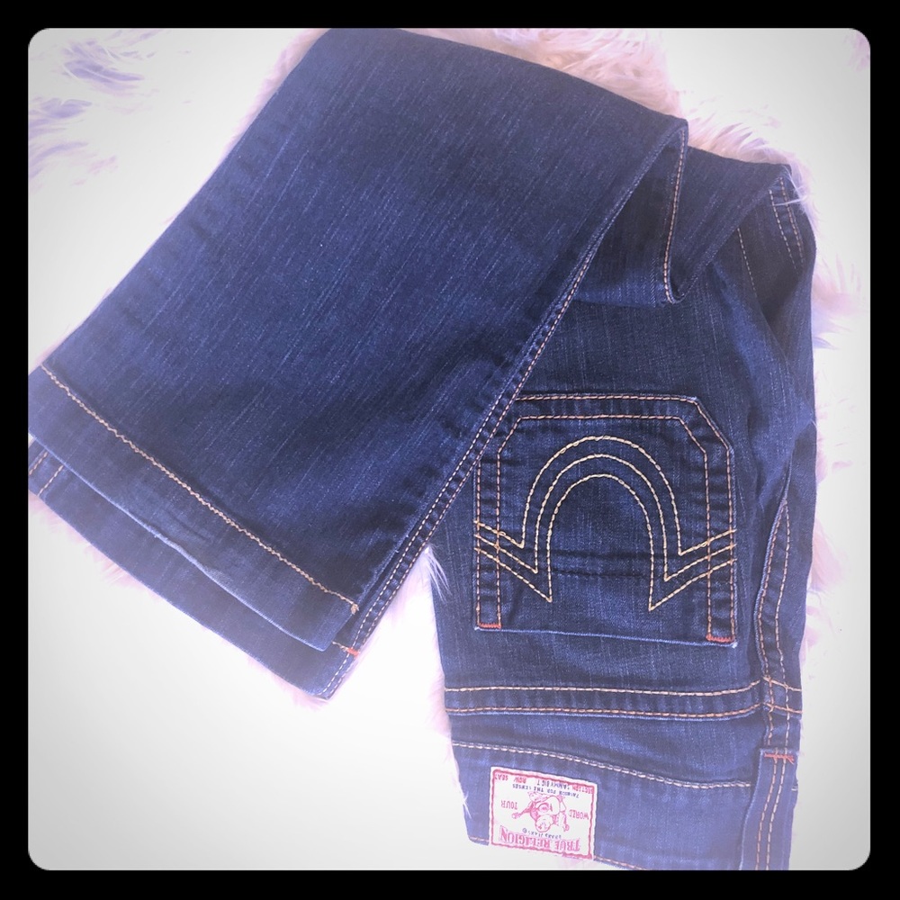 True religion 28 flare leg